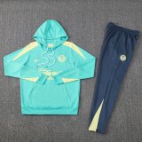 America Hooded Long Sleeved Blue 1:1 Training suit 24/25