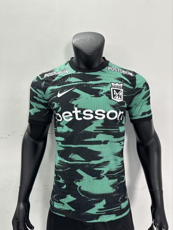 Atletico Nacional Medellin  Away player 1:1 Quality Soccer Jersey 24/25