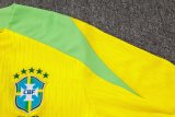 Brazil Training Yellow 1:1 Quality Training Jersey 24/25