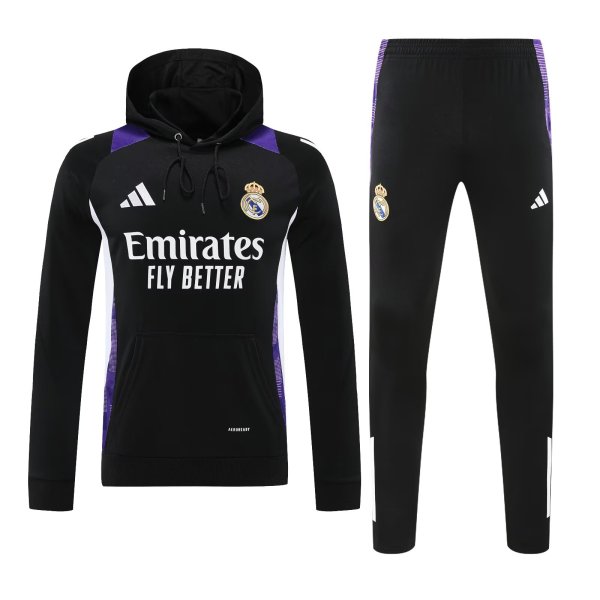 Real Madrid Hooded Long Sleeved 1:1 Training suit 24/25