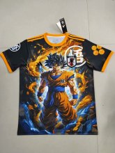 Japan Dragon Ball Wukong Yellow Fans 1:1 Quality Soccer Jersey 24/25