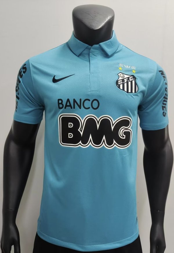 2011/2012  Santos Third Fans Retro 1:1 Quality  Soccer Jersey