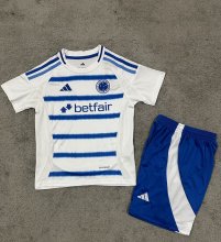 Cruzeiro Away Kids  1:1  Quality Soccer Jersey 25/26