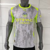 Manchester City Grey green training Fans 1:1 Quality Soccer Jersey 25/26