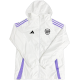 Arsenal White Windbreaker 24/25