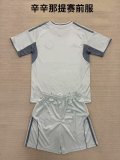 FC Cincinnati  Pre match uniform Kids 1:1 Quality Soccer Jersey 25/26