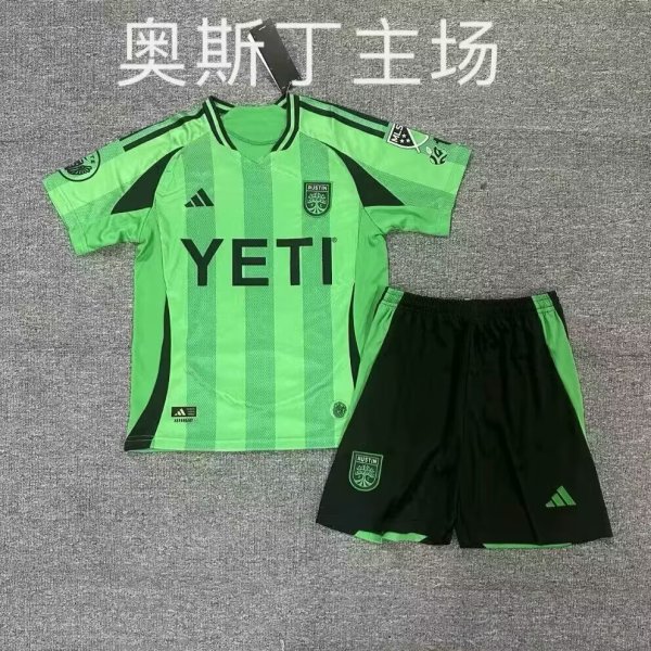 Austin Home Adult Kits  1:1  Quality  Soccer Jersey 25/26（成人套装）