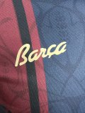 Barcelona 125th Anniversary Special Edition Long Sleeved PLayer 1:1 Quality Soccer Jersey 25/26