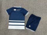 Millwall Home  Kids Kits 1:1 Quality Soccer Jersey 24/25