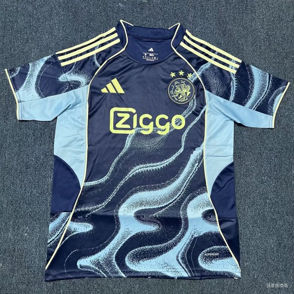 Ajax  away  Fans 1:1 Quality Soccer Jersey 25/26