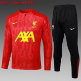 Liverpool  Red With Black Version 1:1 Quality Training Jersey 24/25