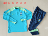 Brazil Green Kids 1:1 Quality Training Jersey 24/25