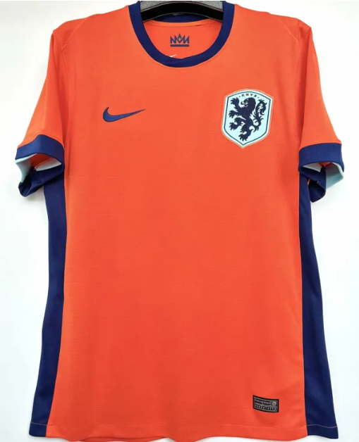 Netherlands Home Fans 1:1 Quality Soccer Jersey 24/25