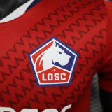 24/25  Lille OSC  Home Player 1:1 Quality Soccer Jersey