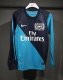 Arsenal Away Long Sleeves Player 1:1 Quality Retro Soccer Jersey 2011/2012