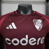 River Plate Away Player 1:1 Quality Soccer Jersey 24/25