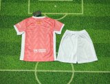 Barcelona  Special Edition Pink Kids Kits 1:1 Quality Soccer Jersey 25/26