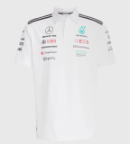2025 F1 Mercedes POLO  Short Sleeve Racing Suit 1:1 Quality F1 Jerseys