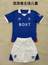 Rangers Home Kids KIits 1:1 Soccer Jersey 25/26