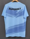 25/26  Sao Paulo Training Clothes Ssky Blue Fans 1:1 Quality Soccer Jersey