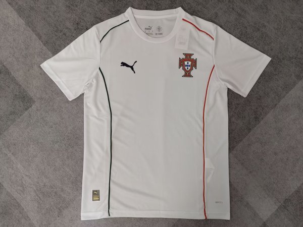Portugal Training Clothes White Fans 1:1 Quality Soccer Jersey 25/26