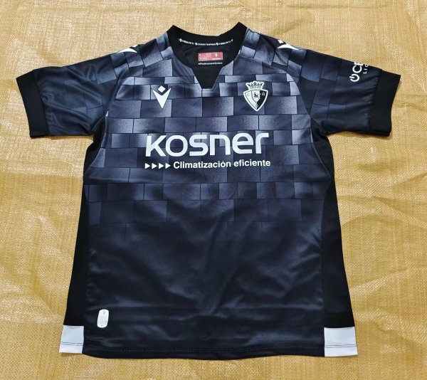 Osasuna Third Black Fans 1:1 Quality Soccer Jersey 24/25