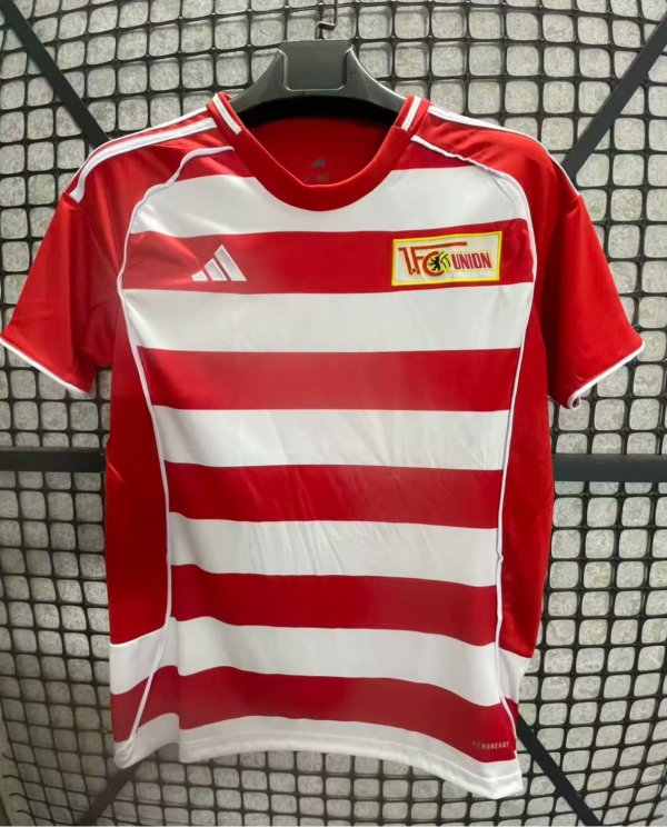 FC Union Berlin Home Fans 1:1 Quality Soccer Jersey 25/26