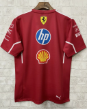 F1 racing suit T-shirt 2025 Ferrari  shirt 1:1 Quality F1 Jerseys