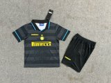 Inter Milan Third Kids Kits Retro 1:1 Quality Soccer Jersey 1997/1998