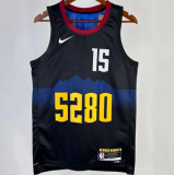 Nuggets JOKIC #15 Black City Edition 1:1 Quality NBA Jersey 23/24