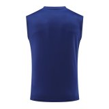 Italy Training Suit  Blue  1:1 Quality Training Vest（A-Set）24/25