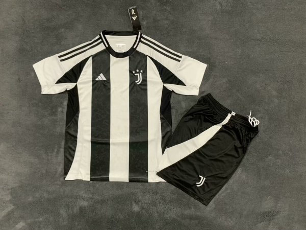 Juventus Home Adult Kits 1:1 Quality Soccer Jersey 24/25(成人套装)