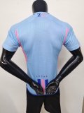 Algeria Pink Blue Player 1:1 Quality Soccer Jersey 24/25