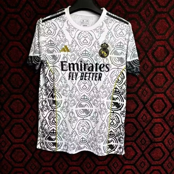 Real Madrid Special Edition White Fans 1:1 Quality Soccer Jersey 24/25