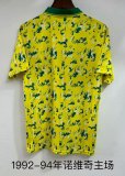 1992/1994 Norwich Home Retro Fans 1:1 Quality Soccer Jersey