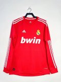 Real Madrid Third Long Sleeve Retro 1:1 Quality Soccer Jersey 2011/2012