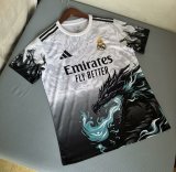 Real  Madrid Dragon White Fans 1:1 Quality Soccer Jersey 25/26