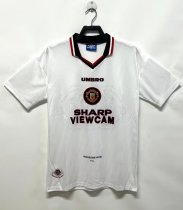 1996/1997 Manchester United  Away Fans Retro 1:1 Quality  Soccer Jersey