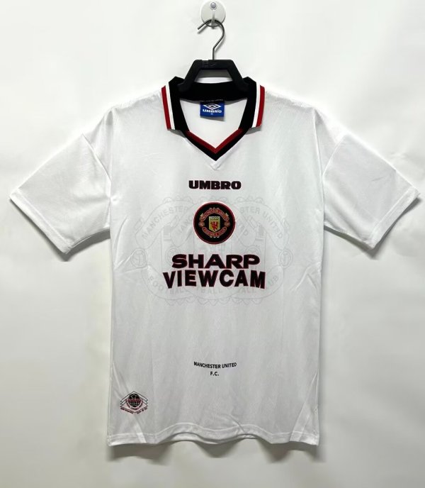 1996/1997 Manchester United  Away Fans Retro 1:1 Quality  Soccer Jersey