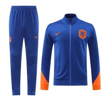 Netherlands Blue Training Tracksuit 1:1 Quality Soccer Jersey 24/25 Netherlands Blue Training Tracksuit 1:1 Quality Soccer Jersey 24/25