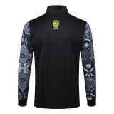 Brazil Black  Jacket Tracksuit 1:1 Quality 24/25