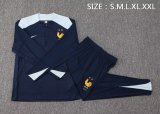France Training Royal Blue 1:1 Quality Training Jersey 24/25