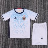 Japan  Away Kids Retro 1:1 Quality  Soccer Jersey 2016/2017