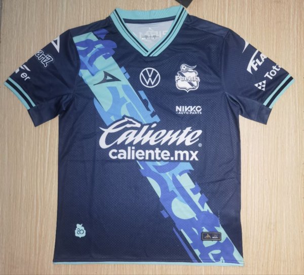 Puebla Away Fans Version 1:1 Quality Soccer Jersey 24/25