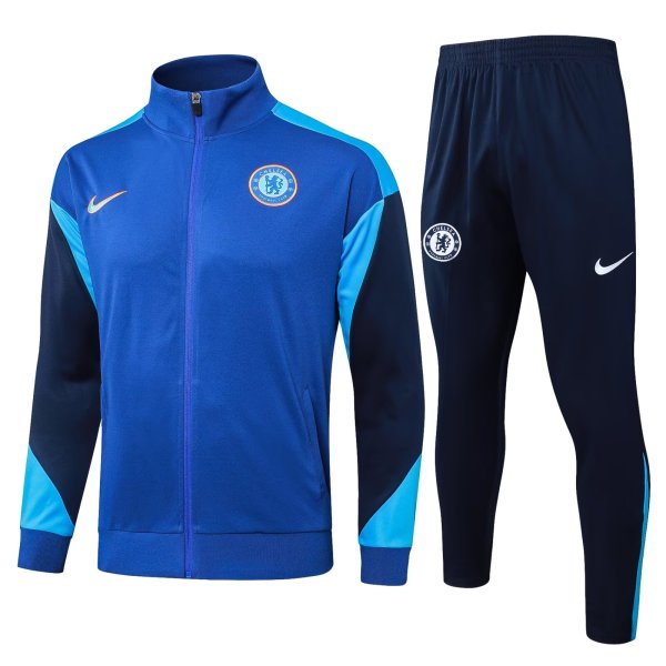 Chelsea Blue Training Tracksuit 1:1 Quality Training Jersey 24/25