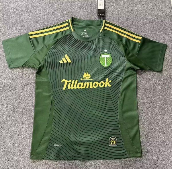 Portland Timbers Home Fans 1:1 Quality Soccer Jersey 24/25