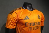 Real Madrid  Away  Yellow  Player 1:1 Quality Soccer Jersey 24/25