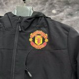 Manchester United  Black Windbreaker 24/25