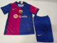Barcelona Home  Kids Kits 1:1 Soccer Jersey 24/25