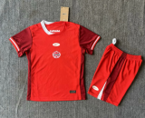 Canada Home  1:1 Kids Soccer Jersey 24/25